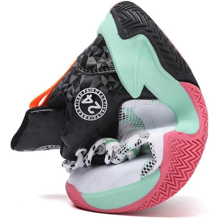 Дитячі баскетбольні кросівки Kinder - спортивне взуття для хлопчиків та дівчаток, кросівки, чоловічі кеди, антиковзаючі бігові кросівки, баскетбольні кросівки хай-топ, унісекс