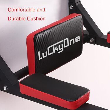 Кріпиш для турніків Luckyone на стіну, дип-станція для домашнього спортзалу, індивідуальні тренування, витримує до 200 кг