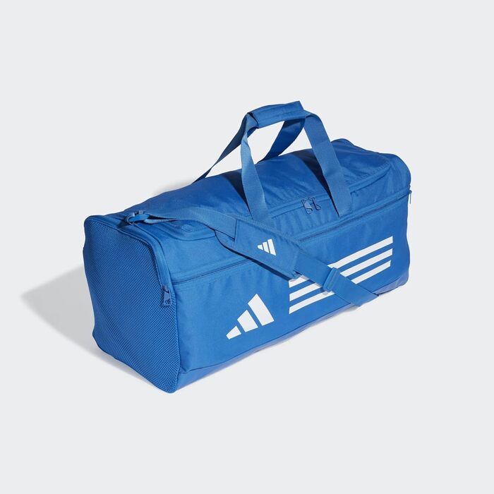Спортивна сумка adidas Essentials Duffel унісекс, синя/біла