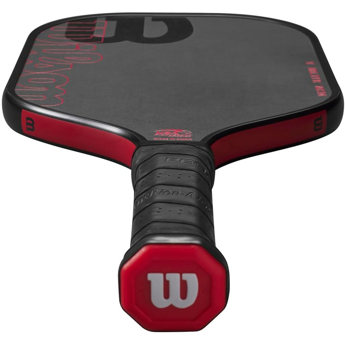 Падл для піклболу WILSON Blaze Tour, чорний/червоний, ручка 6,4 см