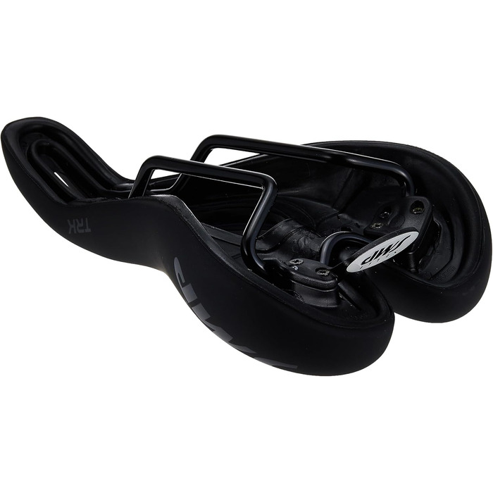 Чоловіче велосипедне сідло SMP4Bike TRK, чорне, 28×16 см
