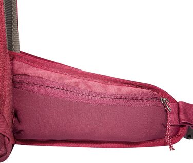 Рюкзак для походів Tatonka Hike Pack 22 л з вентиляцією спини та дощовиком, легкий та зручний туристичний рюкзак, бордовий