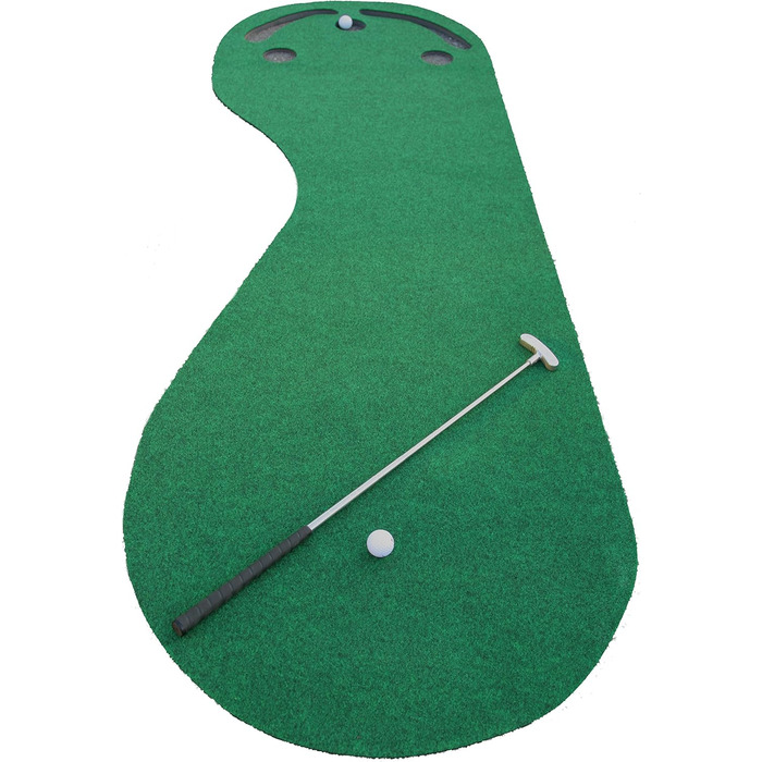 Гольф-поле для патингу PUTT-A-BOUT Par-3, 90×240 см, килимок для тренувань у приміщенні