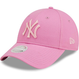 Кепка бейсболка New Era 9Forty MLB жіноча/дівчача з регулюванням, Yankees, рожева