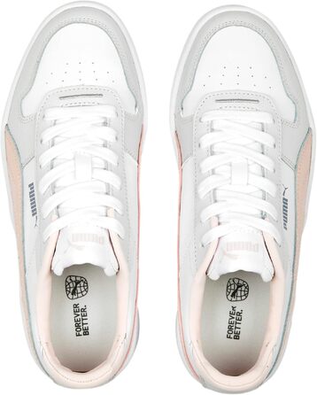Жіночі кросівки PUMA Carina Street White Rose Dust Feather Gray, розмір 40 EU