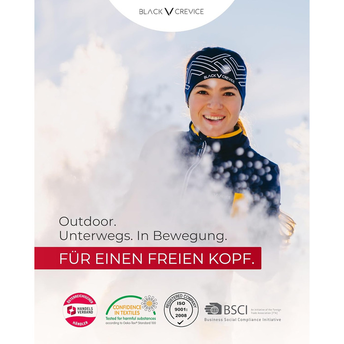 Шолом гірськолижний BLACK CREVICE Gstaad з візором (пілотський стиль) | Полікарбонат, дихаючий, регульований (51-53 см, S/M = 54-57 см)