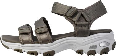 Сандли Skechers D'lites-Fresh Catch на підборах (40 EU, Тауп)