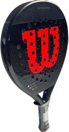 Падель ракетка Wilson Pro Staff Elite TX WR069411U, унісекс, чорна, розмір 2 EU