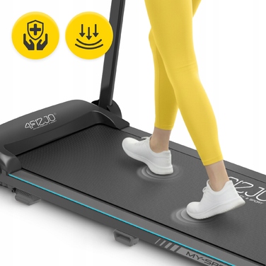 Електрична бігова доріжка 4FIZJO MY-SPEED до 90 кг