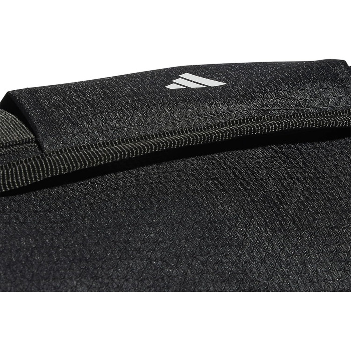 Спортивна сумка adidas Essentials 3-Stripes, унісекс, чорна/біла, середній розмір