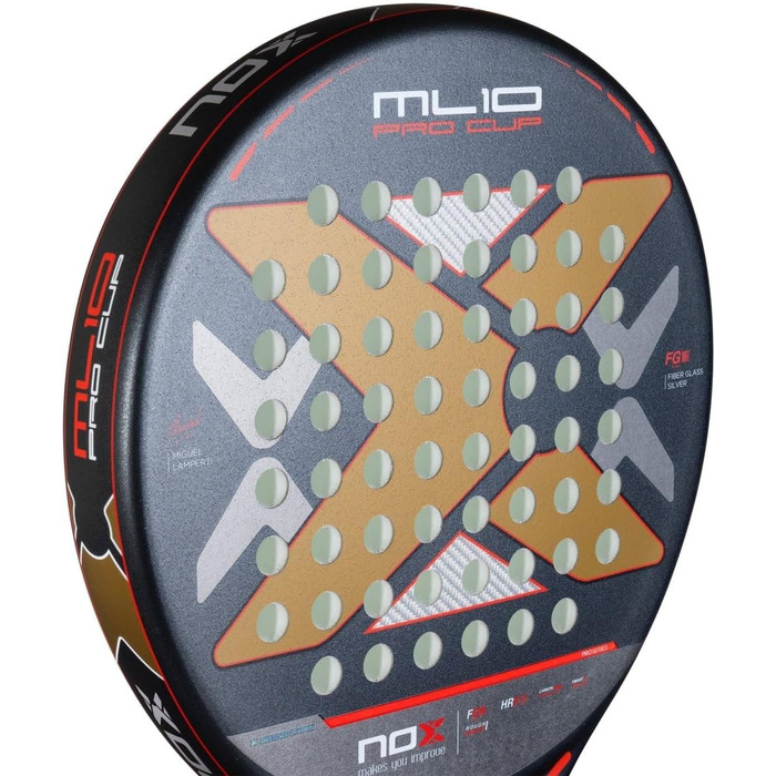Падл ракетка Nox ML10 Pro Cup Rough Surface від Miguel Lamperti 2025, 360-375 г