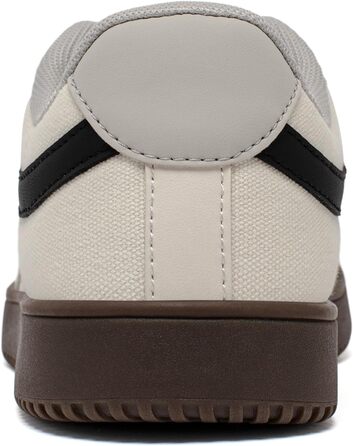 Кросівки HOBIBEAR ретро стиль унісекс бежево-чорні 39 EU. Зручне взуття для щоденного використання з анатомічною колодкою