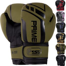 Дитячі боксерські рукавички PSS Black Series з еко-шкіри, 4oz/6oz/8oz, для хлопчиків та дівчат, бокс, муай-тай, кікбоксинг, чорні, червоні, зелені, рожеві, фіолетові, 3-14 років