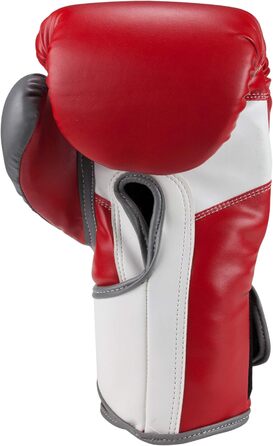 Боксерські рукавички Fightinc Extreme 12 Oz, червоно-білі, для боксу, кікбоксингу, муай-тай, MMA