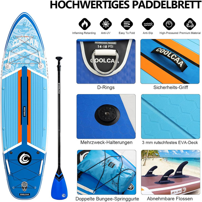 SUP-дошка COOLCAA 11'6