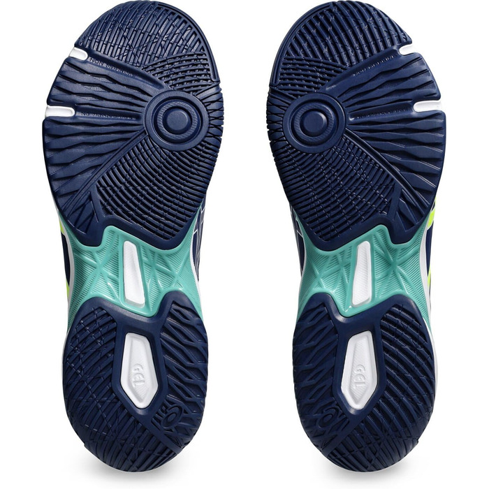 Кросівки ASICS Gel-Flare 401 (44 EU), блакитний/жовтий, для безпеки