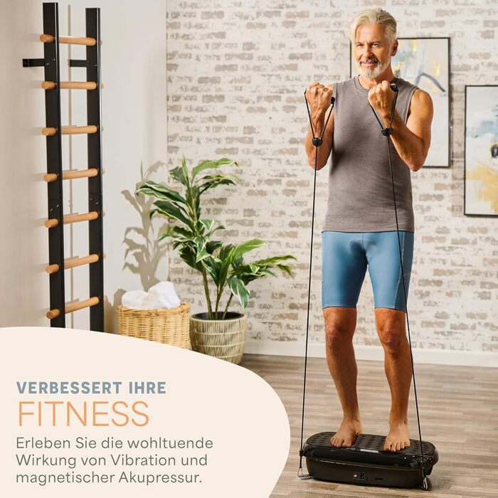 Вібраційна платформа для тренувань всього тіла – фітнес-тренажер для дому