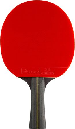 Стіга Trinity V2 – пінг-понгова ракетка для настільного тенісу, 3 зірки, ITTF, ергономічна ручка, для атакуючих гравців, чорна