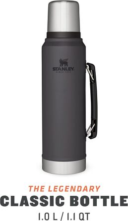 Термос Stanley Classic Legendary, нержавіюча сталь, 1 л, тримає тепло/холод 15-48 годин, BPA Free, для напоїв, мийка в посудомийці