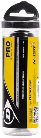 М'яч для сквошу Dunlop Pro XX, 3 шт. у тубусі