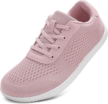 Мінімалістичні шкарпетки для чоловіків та жінок з широкою передньою частиною та нульовим перепадом, легкі дихаючі кросівки для фітнесу, походів, бігу та повсякденного носіння (39 EU, рожевий 1125)