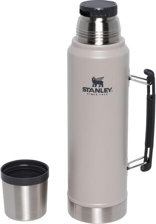 Термос Stanley Classic Legendary з нержавіючої сталі, 1 л – зберігає тепло/холод до 48 годин, BPA-free, для напоїв, підходить для миття в посудомийній машині