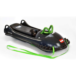 Унісекс санки KHW Mountain Racer для дітей і підлітків, 106x53x30 см, антрацит