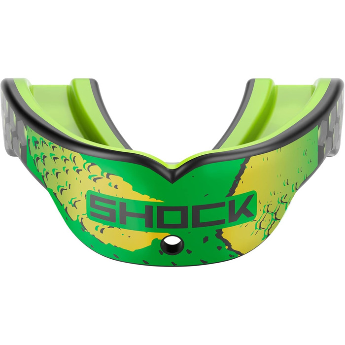 Захисна капа Shock Doctor Gel Max Power з ароматом лайму для спорту – футбол, хокей, баскетбол, лакрос, для підлітків і дорослих, зелена