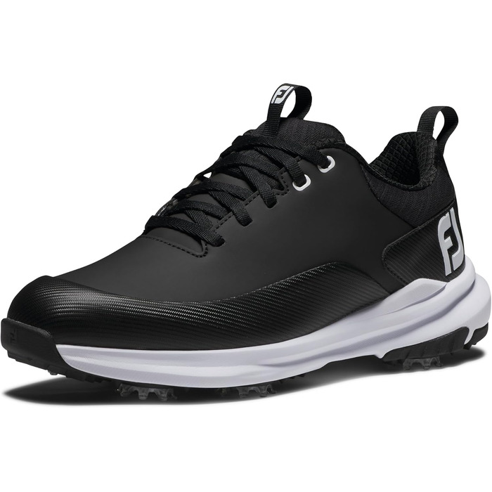 Жіноче golf-взуття FootJoy Tour Rival, розмір 39 EU, широка колодка, чорний колір