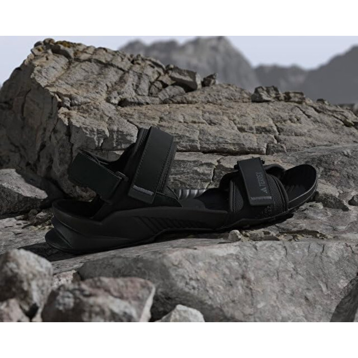 Сандалії adidas Terrex Hydroterra Unisex, 42 EU, чорний/сірий/білий