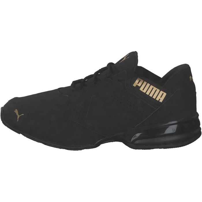 Чоловічі кросівки PUMA Enzin SL V2 для бігу та вулиці, розмір 43 EU, Puma Team Gold, чорний