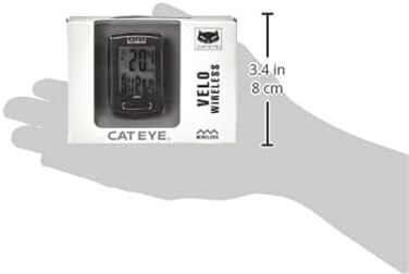 Велокомп'ютер Cateye Velo Wireless CC-VT, бездротовий, універсальний розмір