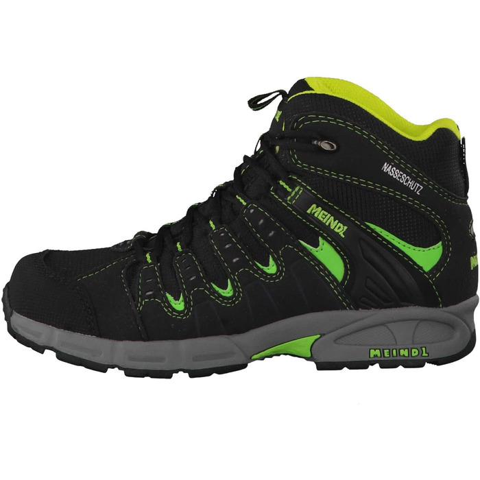 Дитячі трекінгові півчеревики Meindl Snap Unisex, 36 EU, Лимонний/Чорний