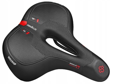 Гелеве велосипедне сідло Wittkop Medicus Pro 6.3 для MTB, трекінгових та міських велосипедів
