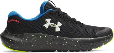 Чоловічі кросівки Under Armour Surge 4 (35.5 EU, чорний, жовтий, висока видимість)