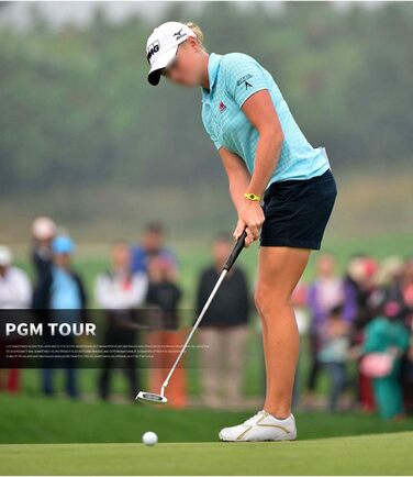 Водонепроникні гольф-туфлі PGM для жінок (36 EU, золоті)