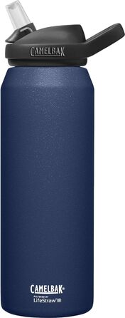 Пляшка для води CAMELBAK Eddy+ Lifestraw 1 л, синя, універсальна, з фільтром для дорослих