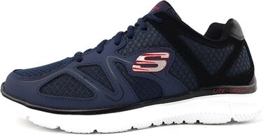 Чоловічі черевики Skechers Verse Flash Point Oxford Navy Black, 41 EU