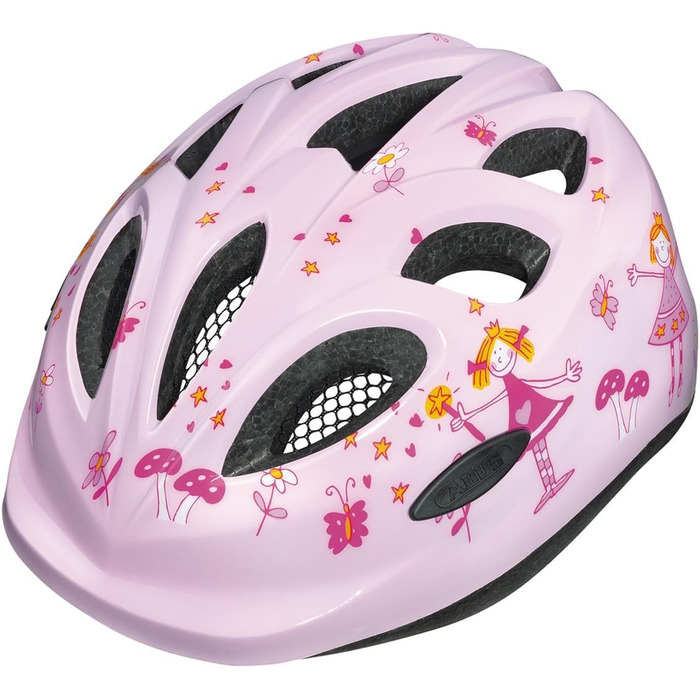 Дитячий велосипедний шолом ABUS Smiley Princess 50-55 см