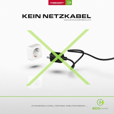 Еліптичний тренажер-ергометр Christopeit Sport Eco 2000 з генератором, USB, підтримкою Kinomap