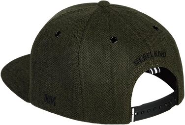 Кепка-снэпбек Nebelkind унісекс з принтом бандана, регульована бейсболка в стилі стрітвір з прямим козирком, оливковий колір