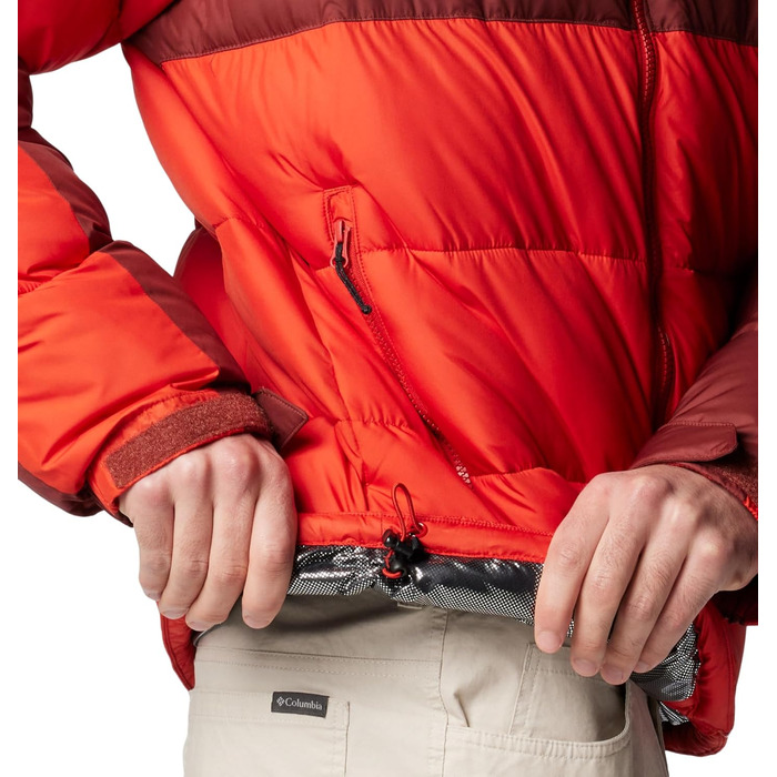 Куртка Columbia Pike Lake 2 Hooded Jacket чоловіча, червоно-пряна (S) - легка степлена куртка з капюшоном