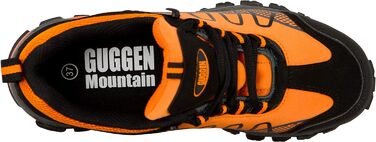 Жіночі трекінгові черевики GUGGEN Mountain для хайкінгу та активного відпочинку, модель T002 (43 EU, Orange)