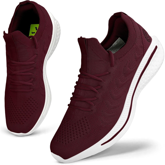 Жіночі кросівки для бігу та фітнесу. Легкі, дихаючі, з неслизькою підошвою. Колір: бордовий, розмір EU 42