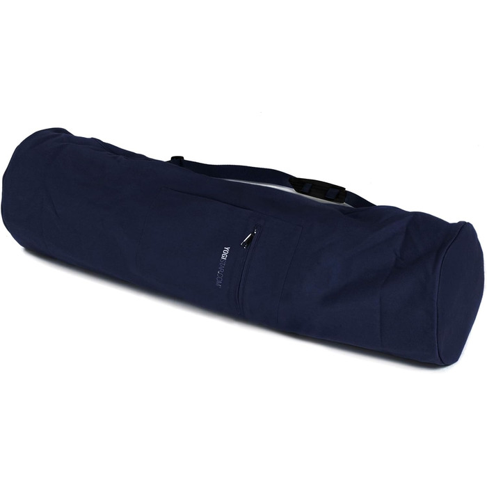 Сумка для йоги Yogistar Yogibag Basic з блискавкою, велика, бавовна, 80 см, біла