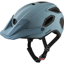 Велошолом ALPINA COMOX Enduro, ударостійкий, регульований, dirtblue матовий, для дорослих, 52-57 см