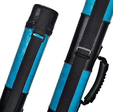 Чохол для більярдного кия Hartschalenkoffer, овальний, для транспортування (A11, блакитний)