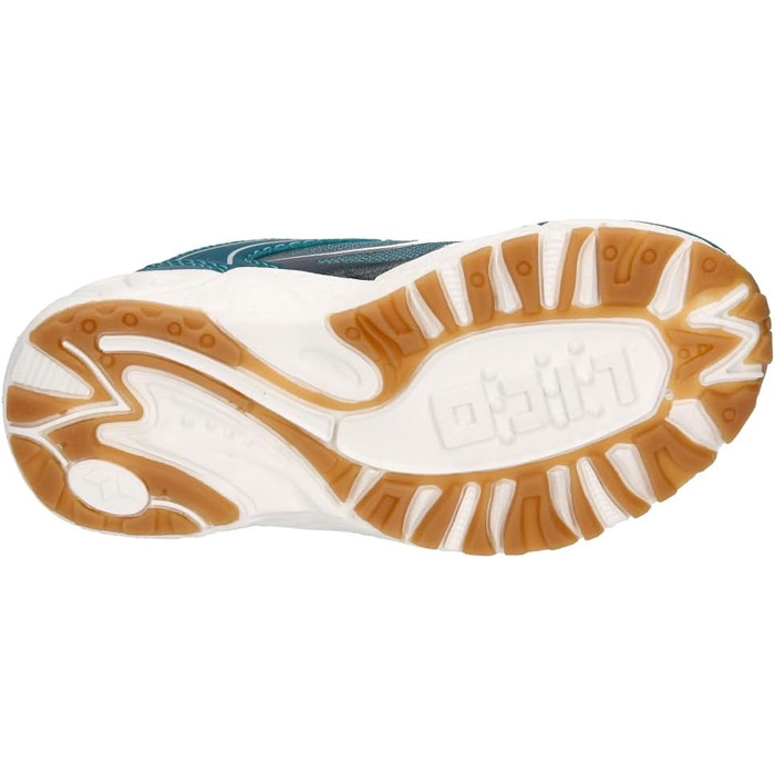 Дитячі закриті кросівки для залу Lico Salford VS Unisex, колір Petrol Orange, розмір 35 EU