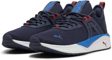 Кросівки PUMA Pacer 23 для чоловіків, чорні з червоним та синім, 46 EU