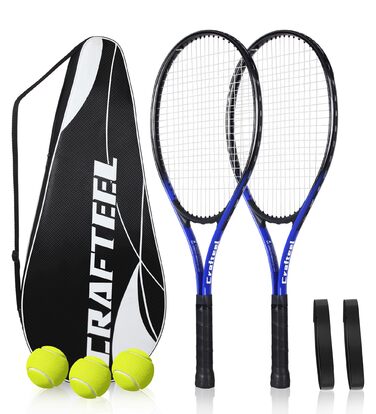 Тенісний набір 2 шт. для сім'ї: 27 дюймів, 68.6 см, для початківців, блакитний